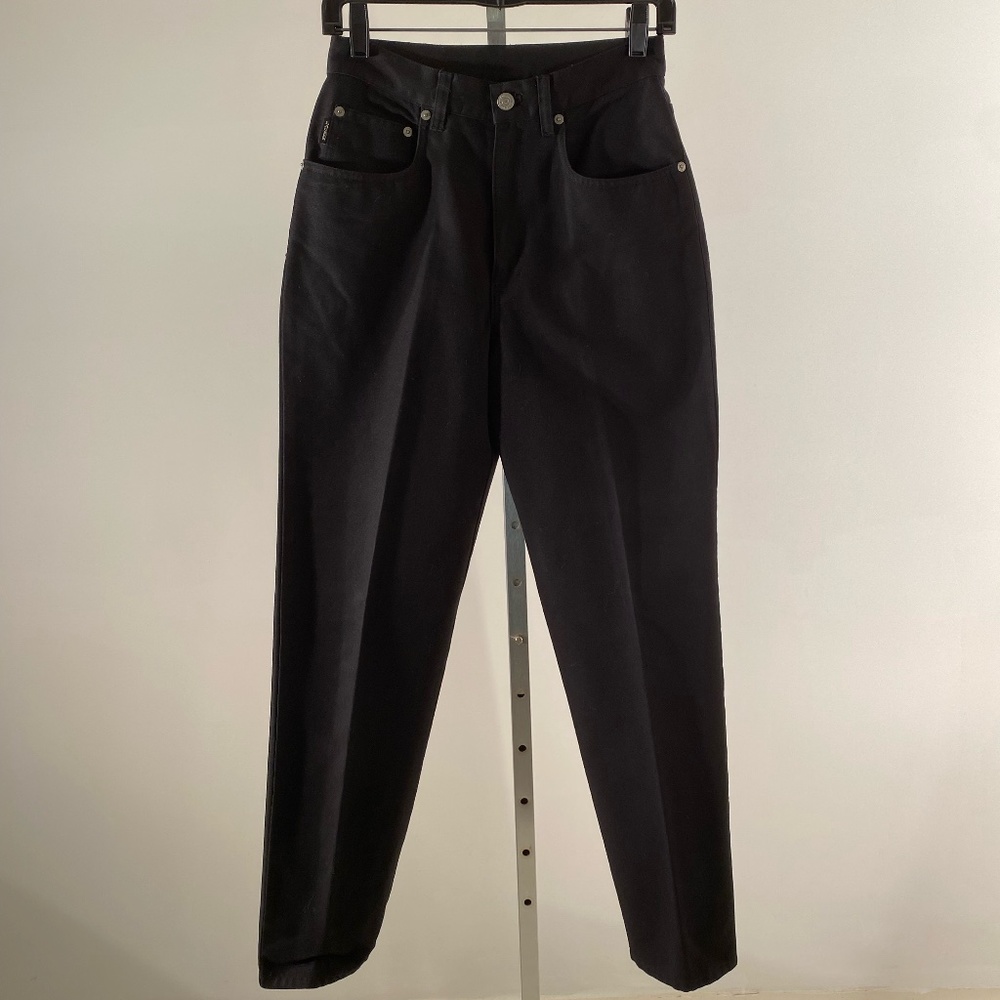 New Ralph Lauren Women's Black Straight Legged Jeans Size 4